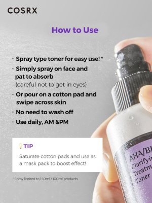AHA/BHA Clarifying Treatment Toner